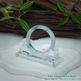  Vòng Khối Ngọc Phỉ Thúy Hoa Bay Cao Cấp Bản Oval KT: 10.2 x 8 x 48.3 x 53.8 (Không Kén Mệnh) 2617447 
