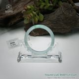  Vòng Khối Ngọc Phỉ Thúy Thanh Lục Phớt Lý Cay Cao Cấp Bản Hẹ KT: 12.2 x 6.6 x 51.8 (Không Kén Mệnh) 261154 