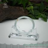  Vòng Khối Ngọc Phỉ Thúy Jade A Xanh Ngọc Điểm Hồng Phỉ Cao Cấp Bản Hẹ 10 x 5.4 x 47.3 x 55.4 (Không Kén Mệnh) 2600675 