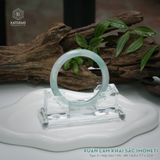  Vòng Khối Ngọc Phỉ Thúy Xuân Lam Khai Sắc Cao Cấp Bản Hẹ 8.8 x 7.7 x 52.9 (Không Kén Mệnh) 2543738 