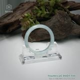  Vòng Khối Ngọc Phỉ Thúy Thanh Lục Phớt Tím Cao Cấp Bản Hẹ KT: 12 x 7.3 x 55.9 (Không Kén Mệnh) 261155 