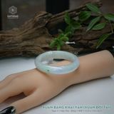  Vòng Khối Ngọc Phỉ Thúy Băng Xuân Khai Vận Cao Cấp Bản Hẹ 12.4 x 7.4 x 52.7 (Không Kén Mệnh) 2544344 