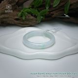  Vòng Khối Ngọc Phỉ Thúy Xuân Băng Khai Vận Cao Cấp Bản Hẹ 11.8 x 7.3 x 56.6 (Không Kén Mệnh) 2544343 