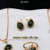  Bộ Trang Sức Vàng Phụng Thiên Cửu Vận Ngọc Bích Canada (Không Kén Mệnh) Độc Quyền Katgems 