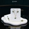  Bộ Trang Sức Vàng Phụng Thiên Cửu Vận Lam Ngọc Jade A ( Không Kén Mệnh ) Độc Quyền Katgems 