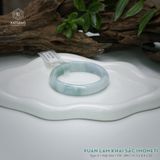 Vòng Khối Ngọc Phỉ Thúy Xuân Lam Khai Sắc Cao Cấp Bản Hẹ 11.3 x 6.4 x 52 (Không Kén Mệnh) 2543736 