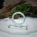  Vòng Khối Ngọc Phỉ Thúy Xuân Băng Khai Vận Cao Cấp Bản Hẹ 12 x 6 x 52.8 (Không Kén Mệnh) 2544346 