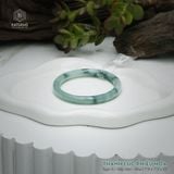  Vòng Khối Ngọc Phỉ Thúy Thanh Lục Phiêu Hoa Cao Cấp Bản Hẹ KT: 7.9 x 7.3 x 55 (Không Kén Mệnh) 261811 