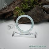  Vòng Khối Ngọc Phỉ Thúy Thanh Lục Phớt Tím Cao Cấp Bản Hẹ KT: 12 x 7.3 x 55.9 (Không Kén Mệnh) 261155 
