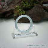  Vòng Khối Ngọc Phỉ Thúy Thanh Lục Phớt Lý Cay Cao Cấp Bản Hẹ KT: 11.8 x 7.6 x 53.6 (Không Kén Mệnh) 261158 