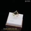  Nhẫn Vàng Phụng Thiên Cửu Vận Ngọc Bích Canada (Không Kén Mệnh) Độc Quyền Katgems 