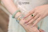  Bộ Trang Sức Thiết Kế Băng Thúy Cát Vận Phỉ Thúy Hoa Bay VIP Không Kén Mệnh (GIÁ LIÊN HỆ) 