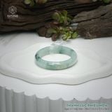  Vòng Khối Ngọc Phỉ Thúy Thanh Lục Phiêu Hoa Cao Cấp Bản Hẹ KT: 13.2 x 7.5 x 56.5  (Không Kén Mệnh) 261823 