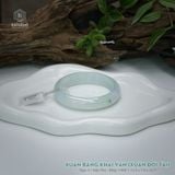  Vòng Khối Ngọc Phỉ Thúy Băng Xuân Khai Vận Cao Cấp Bản Hẹ 12.4 x 7.4 x 52.7 (Không Kén Mệnh) 2544344 