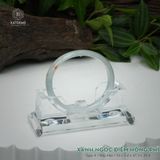  Vòng Khối Ngọc Phỉ Thúy Jade A Xanh Ngọc Điểm Hồng Phỉ Cao Cấp Bản Hẹ 10 x 5.4 x 47.3 x 55.4 (Không Kén Mệnh) 2600675 