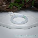  Vòng Khối Ngọc Phỉ Thúy Xuân Băng Khai Vận Cao Cấp Bản Đũa 9.5 x 9.5 x 58.2 (Không Kén Mệnh) 2544336 