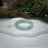  Vòng Khối Ngọc Phỉ Thúy Xuân Lam Khai Sắc Cao Cấp Bản Hẹ 13 x 8.1 x 55 (Không Kén Mệnh) 2543733 