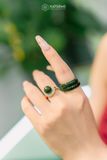  Bộ Trang Sức Thiết Kế Nhẫn Và Vòng Chuỗi Đá Thạch Anh Tóc Đỏ (Hỏa, Thổ) - (GIÁ LIÊN HỆ) 