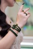  Bộ Trang Sức Thiết Kế Hoa Mẫu Đơn Ngọc Bích Canada VIP - Độc Quyền Tại Katgems Không Kén Mệnh (GIÁ LIÊN HỆ) 