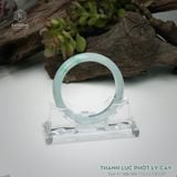  Vòng Khối Ngọc Phỉ Thúy Thanh Lục Phớt Lý Cay Cao Cấp Bản Hẹ KT: 12.3 x 7.8 x 57 (Không Kén Mệnh) 261149 