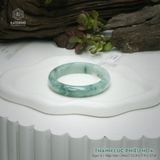  Vòng Khối Ngọc Phỉ Thúy Thanh Lục Phiêu Hoa Cao Cấp Bản Hẹ KT: 12.9 x 7.9 x 57.8  (Không Kén Mệnh) 261821 