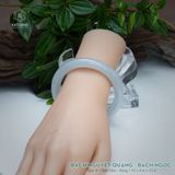  Vòng Khối Ngọc Phỉ Bạch Nguyệt Quang (Bạch Ngọc) Cao Cấp Bản Đũa 10 x 9.6x 55.8 (Không Kén Mệnh) 2600465 