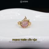  Nhẫn Vàng Phụng Thiên Cửu Vận Các Loại Đá Ngọc  (Các Mệnh) Độc Quyền Katgems 