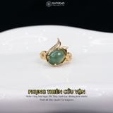  Nhẫn Vàng Phụng Thiên Cửu Vận Các Loại Đá Ngọc  (Các Mệnh) Độc Quyền Katgems 