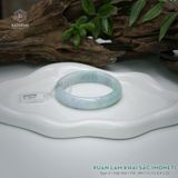  Vòng Khối Ngọc Phỉ Thúy Xuân Lam Khai Sắc Cao Cấp Bản Hẹ 11.3 x 6.4 x 52 (Không Kén Mệnh) 2543736 