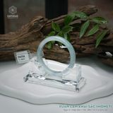  Vòng Khối Ngọc Phỉ Thúy Xuân Lam Khai Sắc Cao Cấp Bản Hẹ 11.3 x 6.4 x 52 (Không Kén Mệnh) 2543736 