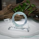  Vòng Khối Ngọc Phỉ Thúy Xuân Lam Khai Sắc Cao Cấp Bản Hẹ 11.6 x 7.9 x 52.8 (Không Kén Mệnh) 2543734 