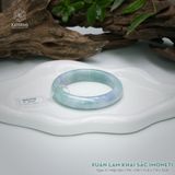  Vòng Khối Ngọc Phỉ Thúy Xuân Lam Khai Sắc Cao Cấp Bản Hẹ 11.6 x 7.9 x 52.8 (Không Kén Mệnh) 2543734 