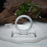  Vòng Khối Ngọc Phỉ Thúy Xuân Băng Khai Vận Cao Cấp Bản Hẹ 12 x 7 x 52.8 (Không Kén Mệnh) 2544345 