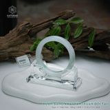  Vòng Khối Ngọc Phỉ Thúy Xuân Băng Khai Vận Cao Cấp Bản Hẹ 11.8 x 7.3 x 56.6 (Không Kén Mệnh) 2544343 