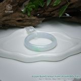  Vòng Khối Ngọc Phỉ Thúy Xuân Băng Khai Vận Cao Cấp Bản Hẹ 11.8 x 7.6 x 55 (Không Kén Mệnh) 2544340 