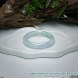  Vòng Khối Ngọc Phỉ Thúy Xuân Băng Khai Vận Cao Cấp Bản Hẹ 12 x 8 x 56.6 (Không Kén Mệnh) 2544347 