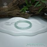  Vòng Khối Ngọc Phỉ Thúy Băng Hoa Lam Sương Cao Cấp Bản Đũa 6.8 x 6.8 x 53.8 (Không Kén Mệnh) 2544334 