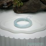  Vòng Khối Ngọc Phỉ Thúy Thanh Lục Phớt Lý Cay Cao Cấp Bản Hẹ KT: 12.3 x 9.3 x 58.6 (Không Kén Mệnh) 261150 