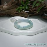  Vòng Khối Ngọc Phỉ Thúy Xuân Lam Khai Sắc Cao Cấp Bản Hẹ 13 x 8.1 x 55 (Không Kén Mệnh) 2543733 