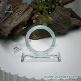  Vòng Khối Ngọc Phỉ Thúy Thanh Lục Phớt Lý Xanh Cao Cấp Bản Hẹ KT: 12.3 x 8.2 x 56.9 (Không Kén Mệnh) 261156 