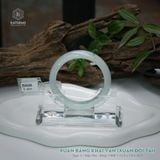  Vòng Khối Ngọc Phỉ Thúy Băng Xuân Khai Vận Cao Cấp Bản Hẹ 12.4 x 7.4 x 52.7 (Không Kén Mệnh) 2544344 