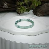  Vòng Khối Ngọc Phỉ Thúy Thanh Lục Phiêu Hoa Cao Cấp Bản Hẹ KT: 7.9 x 7.3 x 55 (Không Kén Mệnh) 261811 