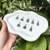  Mặt Phật Di Lặc Lam Ngọc Mini Bạc Si Vàng Trắng KT: 13.4 x 13.4 x 3.5mm (Không Kén Mệnh) 
