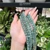  Chuỗi Vòng Cổ Ngọc Phỉ Thúy Hoa Bay Jade A Hạt 8.2ly (Không Kén Mệnh) 1-200007 