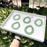  Chuỗi Vòng Ngọc Phỉ Thúy Xanh Táo 5.6li (Không Kén Mệnh) 
