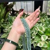  Chuỗi Vòng Cổ Ngọc Phỉ Thúy Hoa Bay Jade A Hạt 8.2ly (Không Kén Mệnh) 1-200007 
