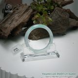  Vòng Khối Ngọc Phỉ Thúy Thanh Lục Phớt Lý Xanh Cao Cấp Bản Hẹ KT: 12.3 x 8.2 x 56.9 (Không Kén Mệnh) 261156 