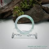  Vòng Khối Ngọc Phỉ Thúy Thanh Lục Phớt Lý Cay Cao Cấp Bản Hẹ KT: 12.3 x 7.8 x 57 (Không Kén Mệnh) 261149 