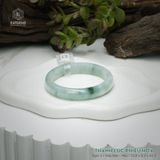  Vòng Khối Ngọc Phỉ Thúy Thanh Lục Phiêu Hoa Cao Cấp Bản Hẹ KT: 12.8 x 8.2 x 61.5  (Không Kén Mệnh) 261812 