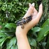  Vòng Chuỗi Đá Thạch Anh Tóc Đen 6ly Mix Bi Kim Tiền Vàng, Ngũ Điếu Và Túi Tiền Kim Bảo Bản Nâng Cấp (Mộc, Thủy) 1-124001 